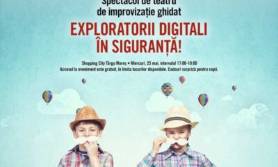 Spectacol de teatru Salvati Copiii_Shopping City Targu Mures murestv